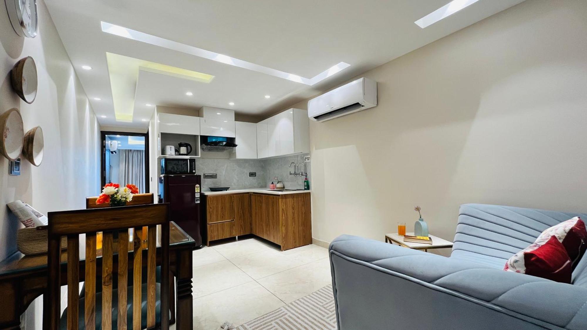 Zen Suites Gurgaon - Luxe Stays Collection Экстерьер фото
