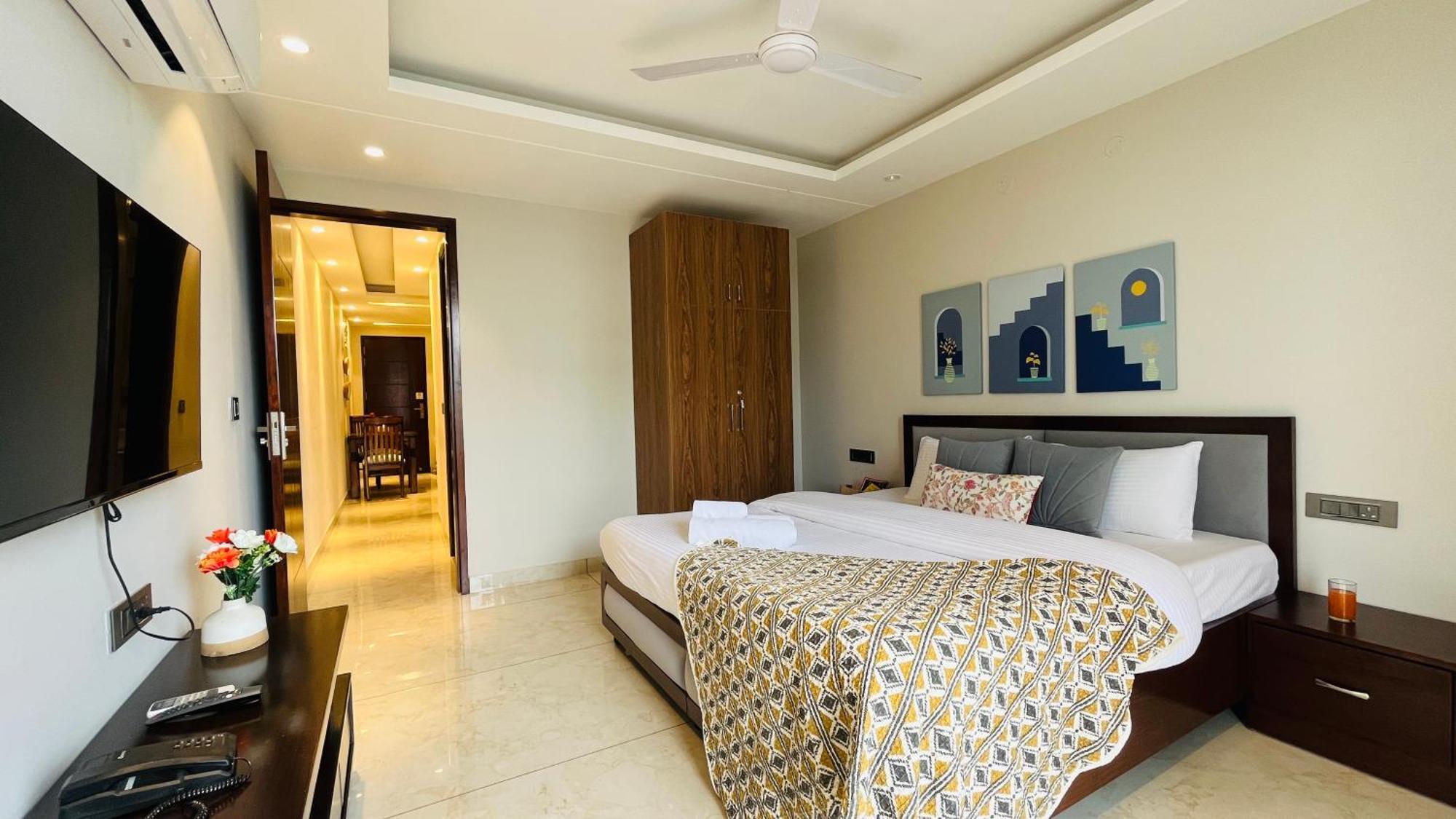 Zen Suites Gurgaon - Luxe Stays Collection Экстерьер фото